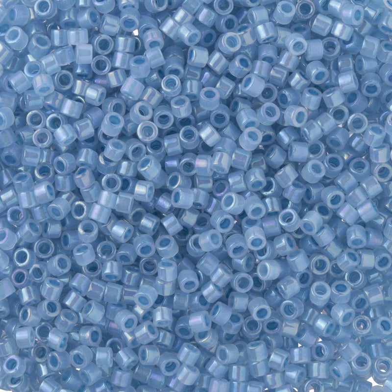 Miyuki Delica Seed Beads Bundle: Size 11/0, Blue Inside Color Lined Palette Collection DB1761, DB1762, DB1763 - Image 2